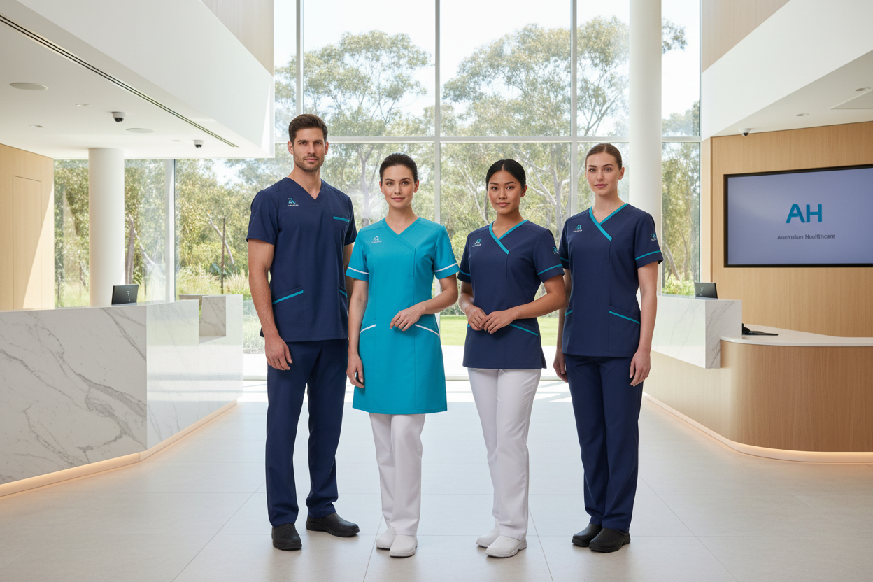Custom Corporate Uniforms in Australia: Choosing the Right Healthcare Uniform Supplier & Enterprise Program