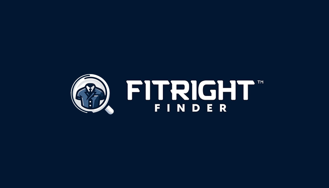 Clothing finder logo showing how Fitright Finder eliminates uniform hassles with industry standards