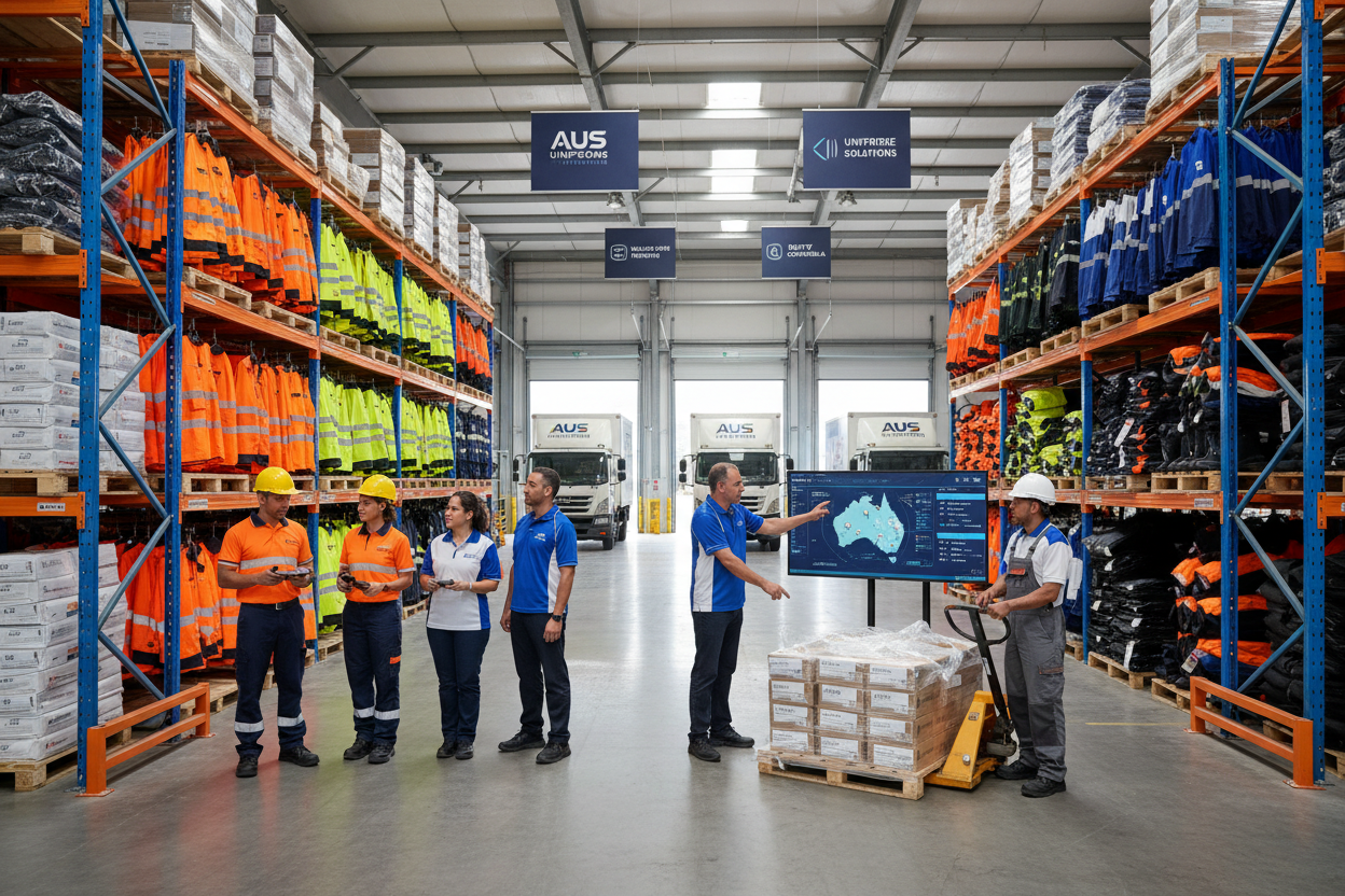 Uniform Supplier for Large Teams: Multi-Location Uniform Management & PPE Supply in Australia