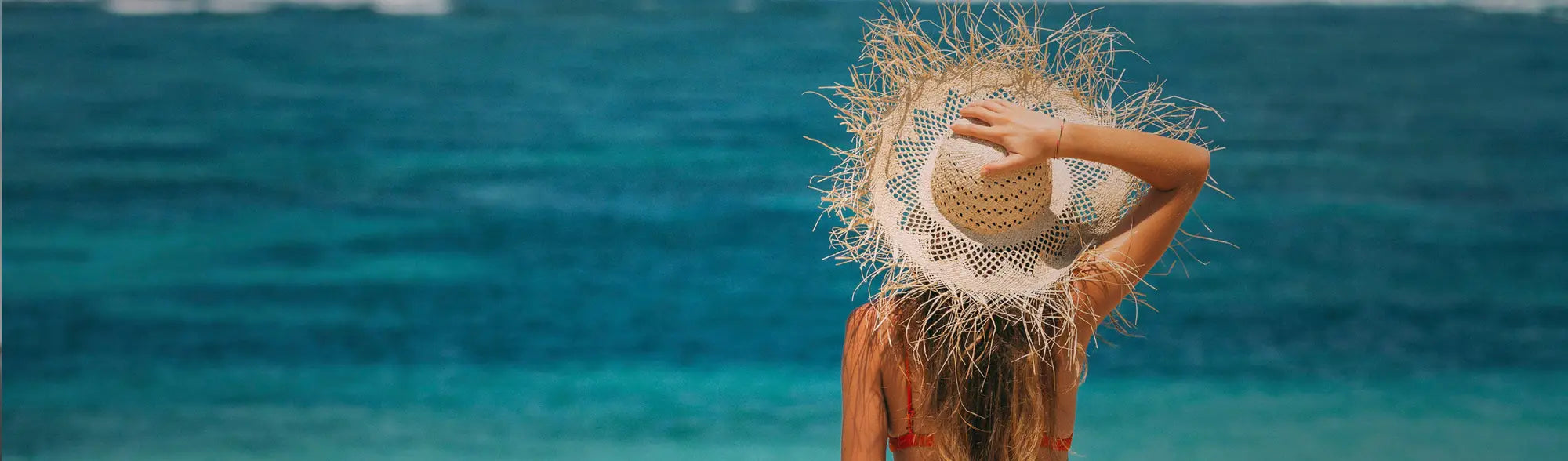Fringed straw sunhat from Headwear Straw Hats collection, perfect for summer workwear