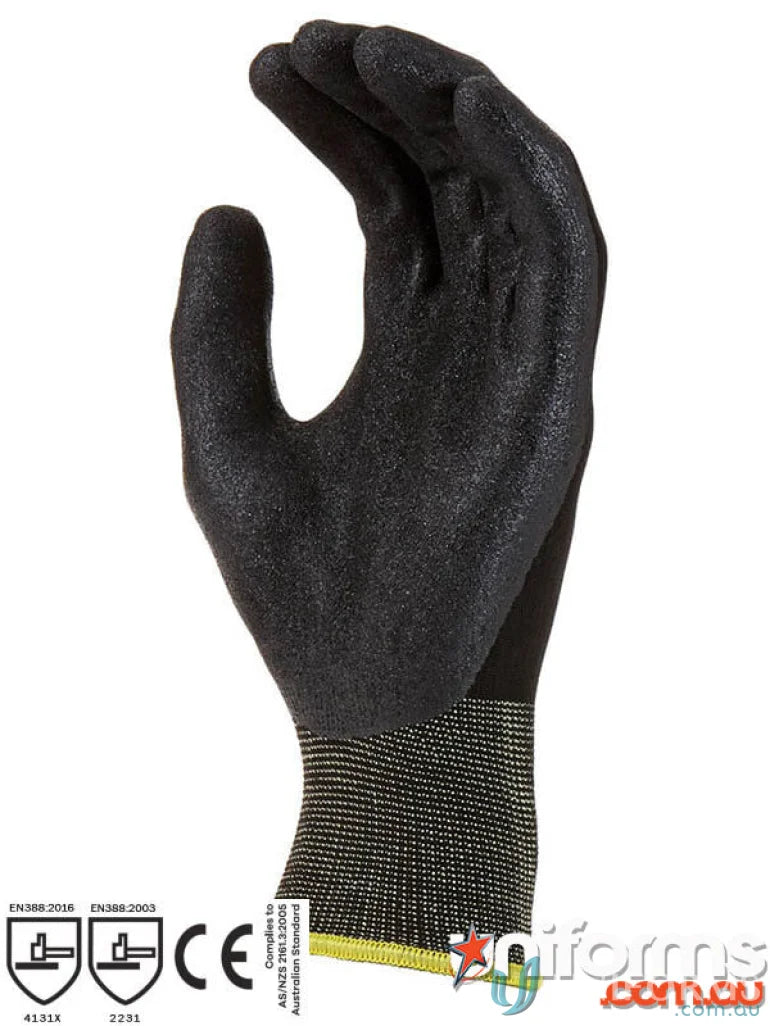 Black Knight Gripmaster Coated Glove with excellent grip for work uniforms