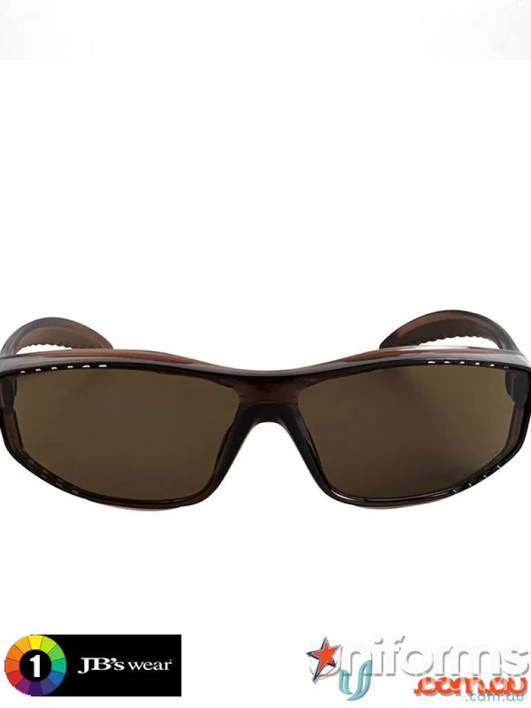 Brown-tinted sunglasses with sleek lens and arms from 12pk Vented Spec collection