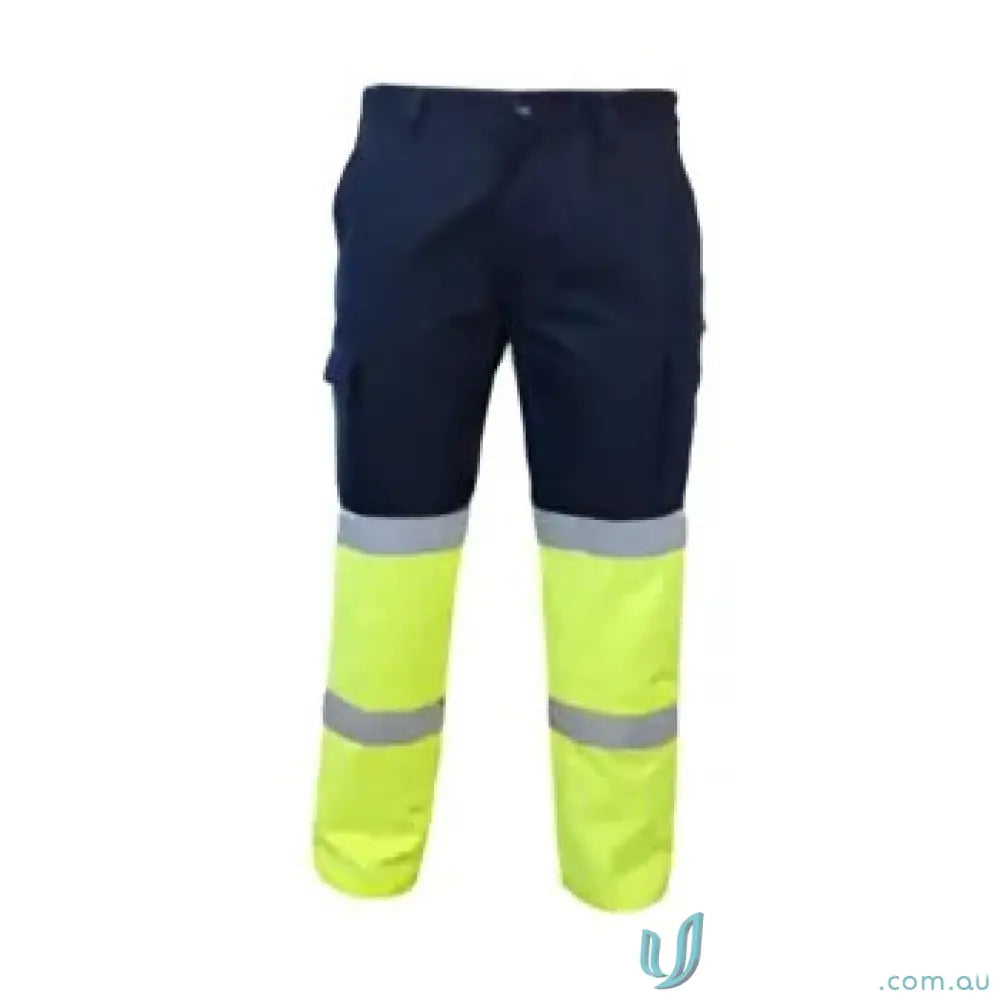 High-visibility 2 Tone Biomotion Taped Cargo Pants for safety and style