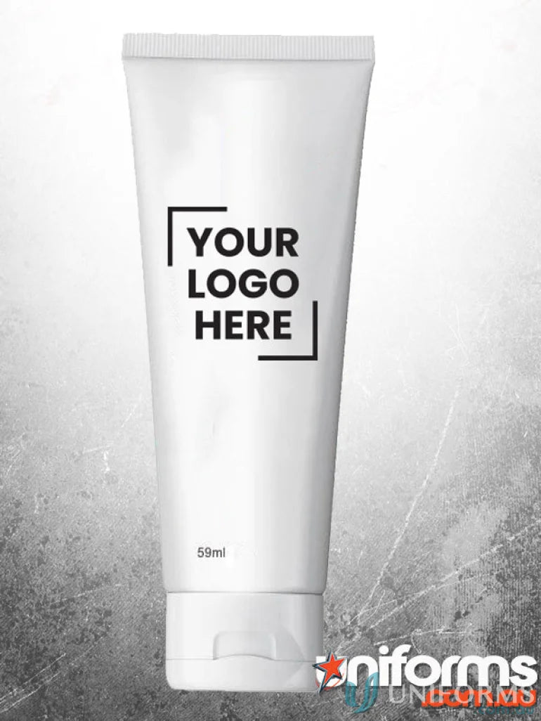 White tube of lotion for hand sanitiser, TGA approved, perfect for uniforms amid world shortage