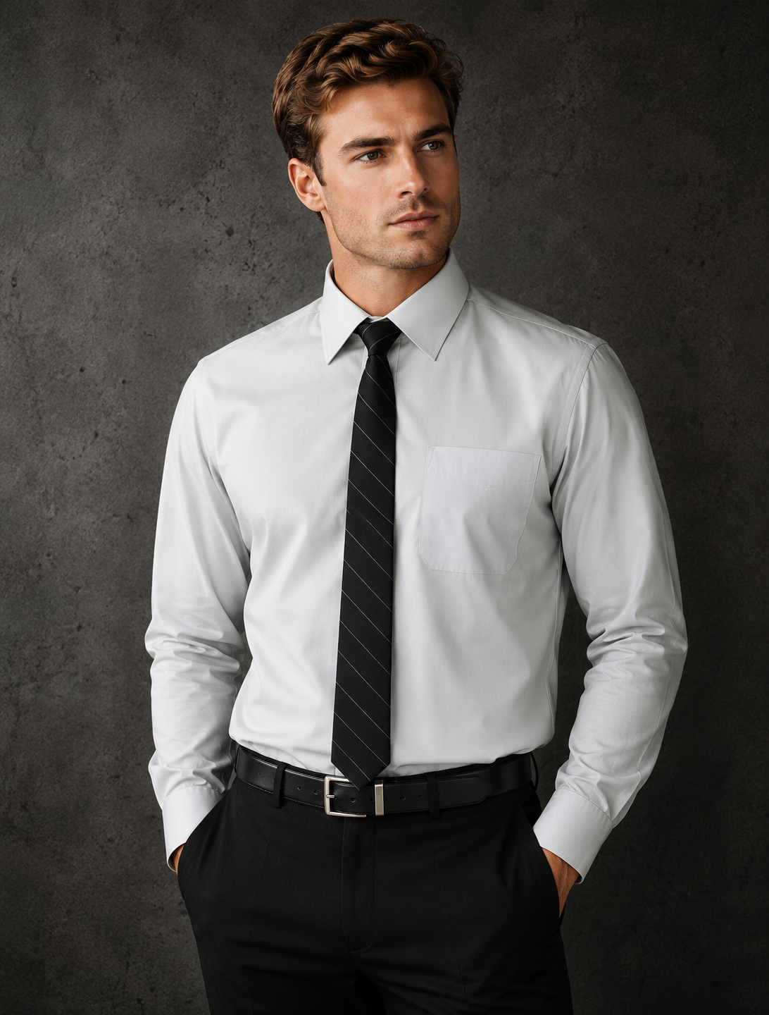 Ambassador LS Shirt professional uniform portrait
