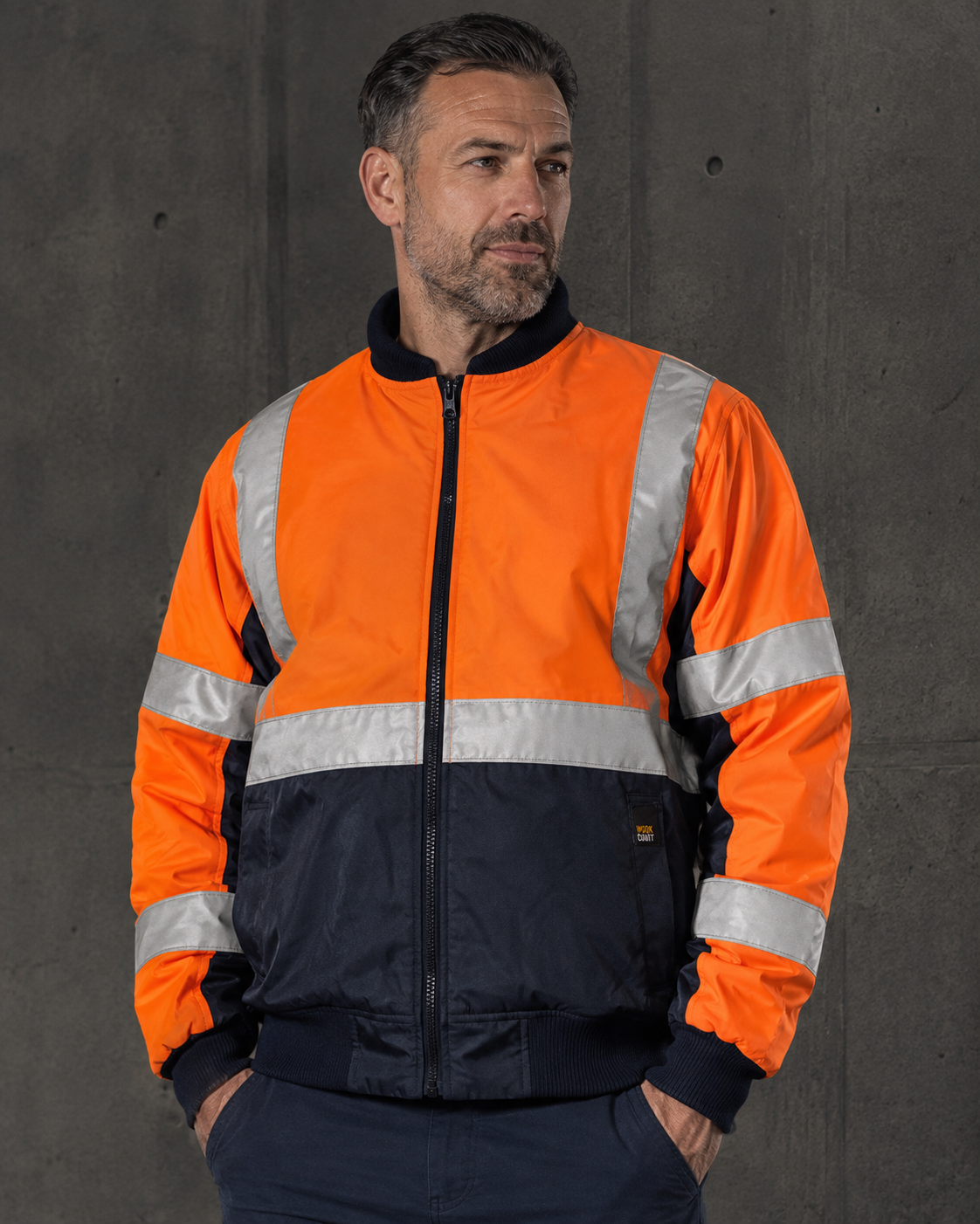 NSW Rail Tempest Taped Bomber Jacket