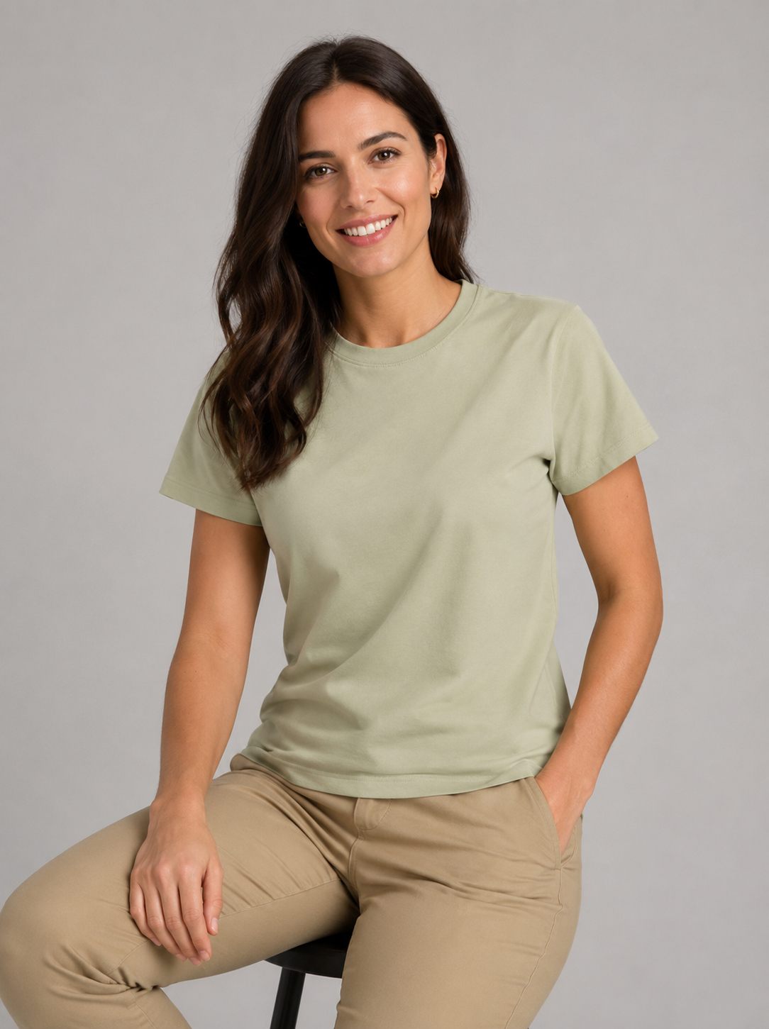 Ladies Premium Cotton Face Tee