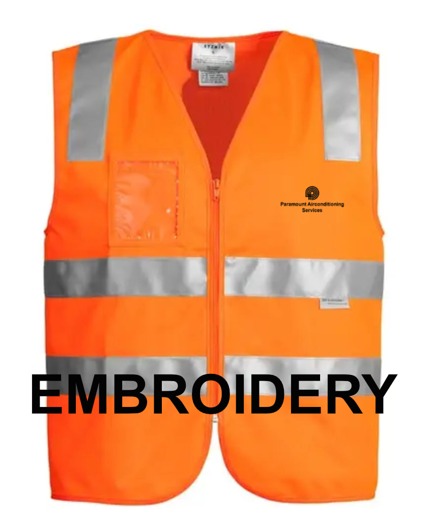 Paramount Air (EMB) HiVis Zip Vest