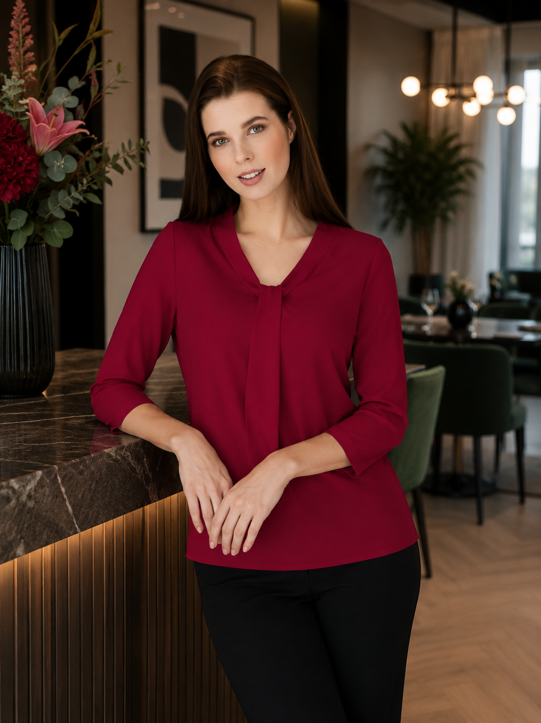 Pippa Ladies 3qtr Top