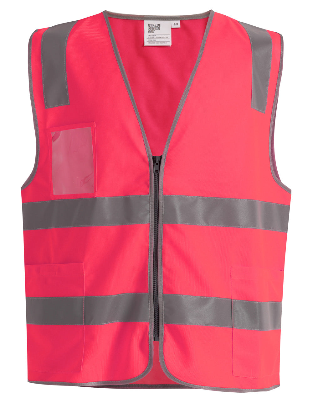 Safety Vest with ID & Utility Pockets
