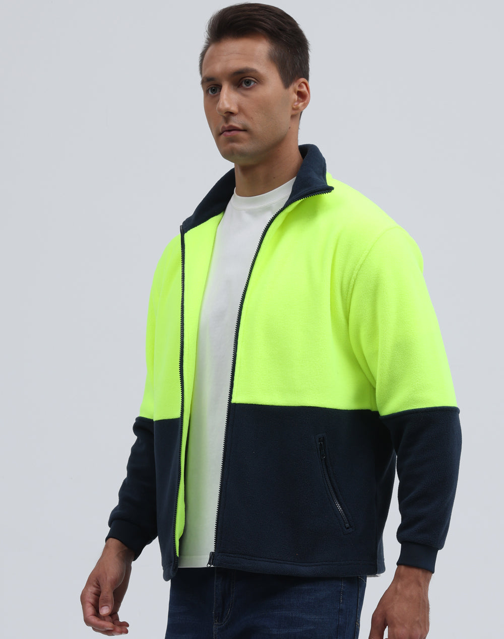 HiViz Polar Fleece Zip Jacket
