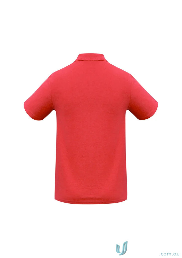 Red polo shirt from ACTIVITIES MENS EMB-W Polo line, perfect for casual wear