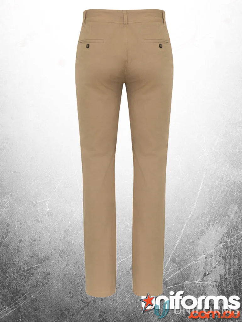 Khaki men’s Chino Pants for a slim fit, perfect for uniforms and workwear stuff