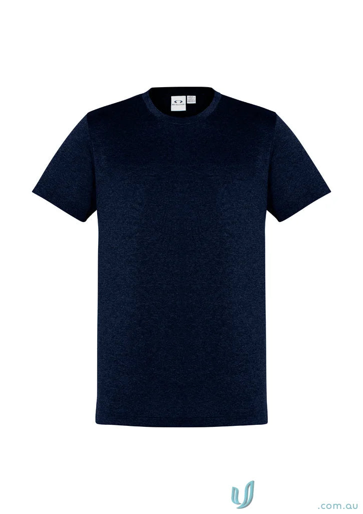 Navy blue Aero Tee t800ms fabric resists shrinking, comfy and stylish shirt image