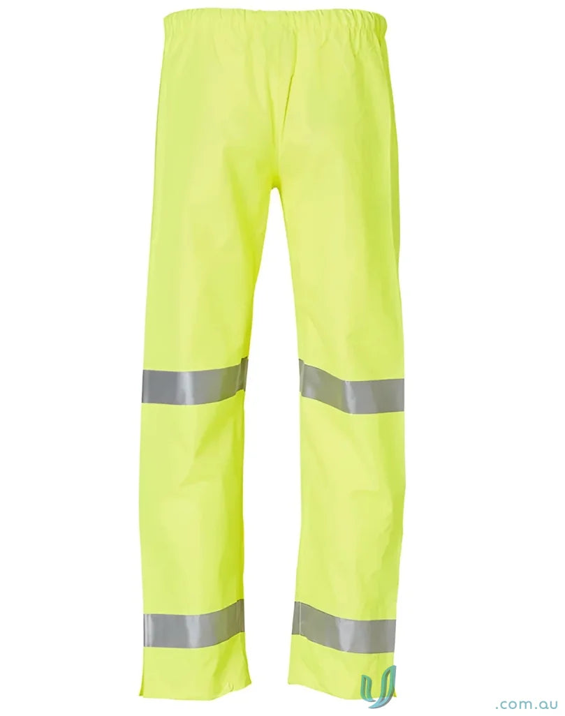 Yellow reflective AIW HiVis Safety Pants with winning spirit hp01a for safety and visibility