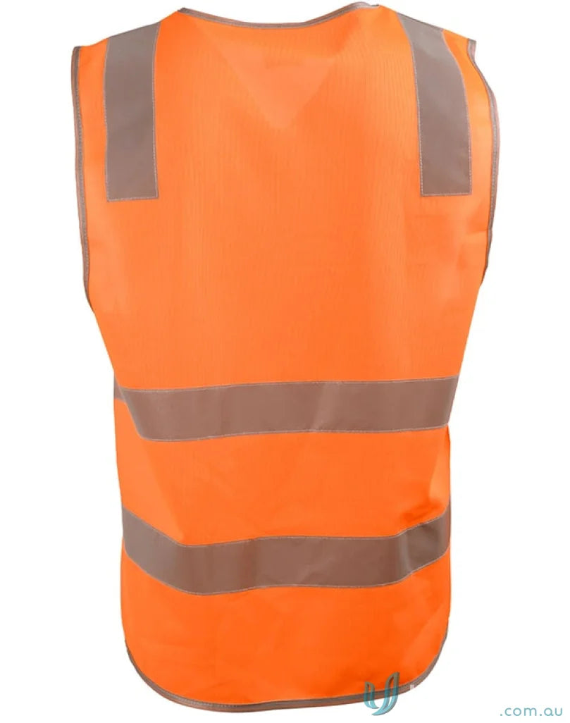 Orange AIW Safety Vest with Shoulder Tapes offers high visibility and sw43 safety