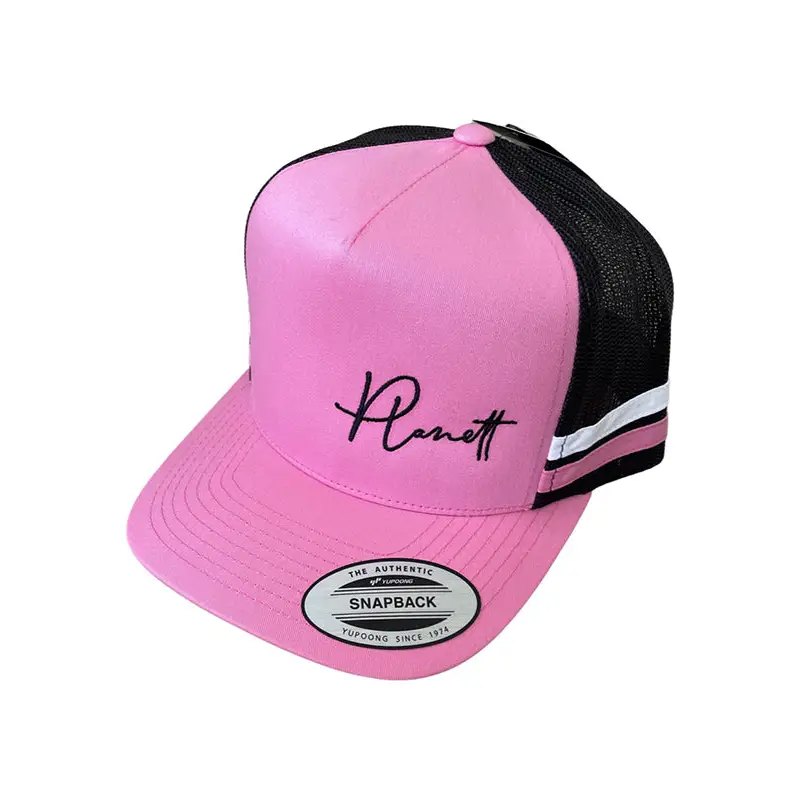 Headwear H-ALYSSA-6507 ALYSSA Trucker Cap in Bright Pink