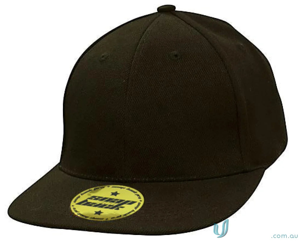 Dark-colored baseball cap made of American Twill with Snap Back, perfect for workwear or uniforms