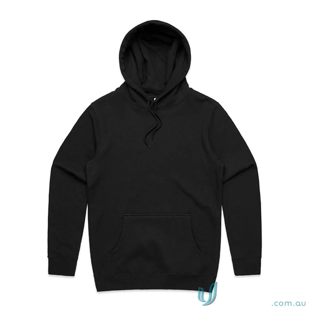 Black Hooded Sweatshirt from AS Adult Stencil Hoodie with stencil hood for workwear and uniforms
