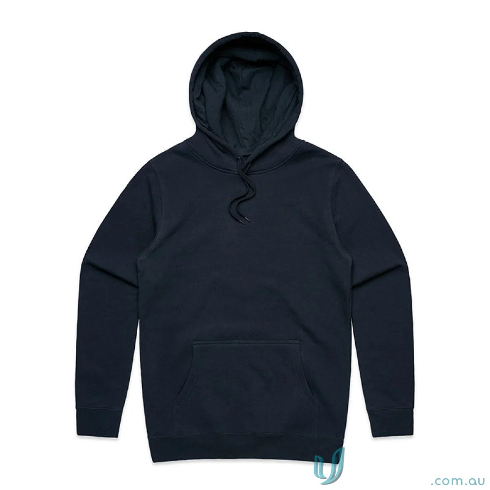 Dark blue stencil hood sweatshirt from AS Adult Stencil Hoodie, perfect workwear or uniforms