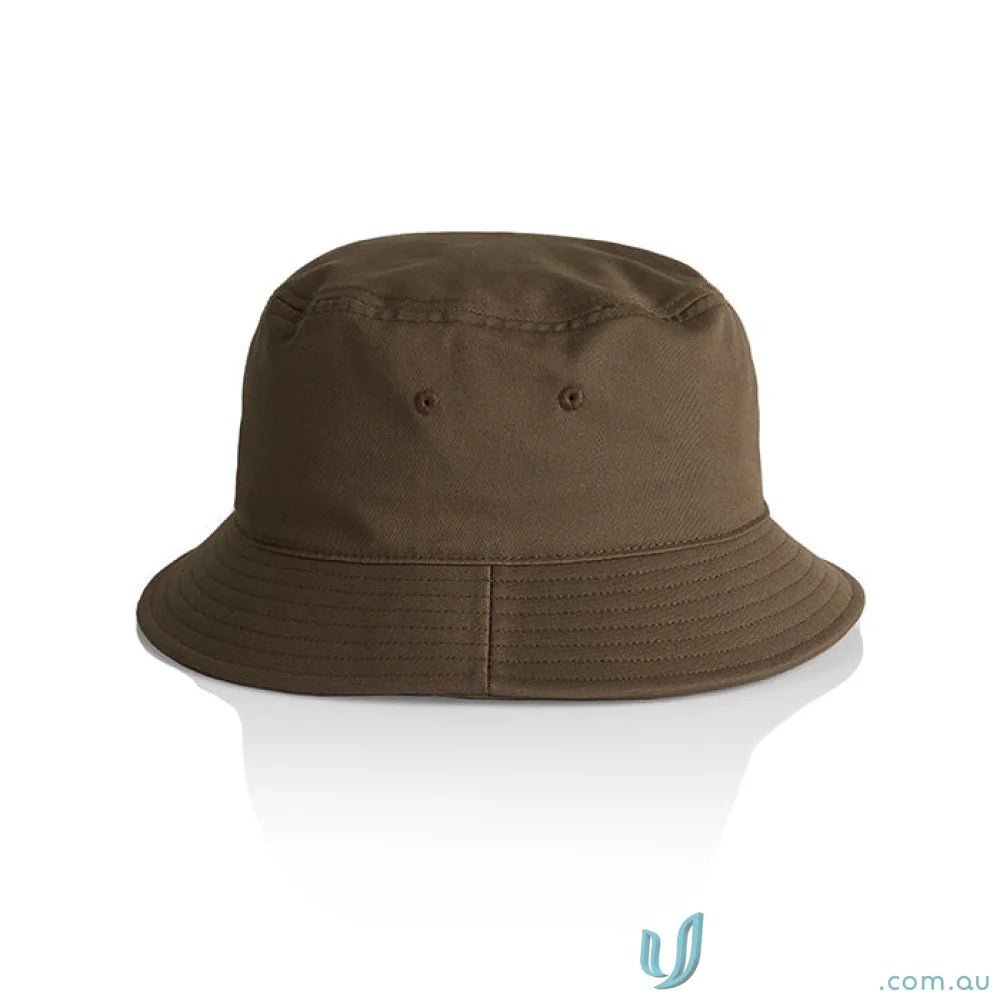 Brown bucket hat from AS Bucket Hat, perfect for uniforms and workwear style