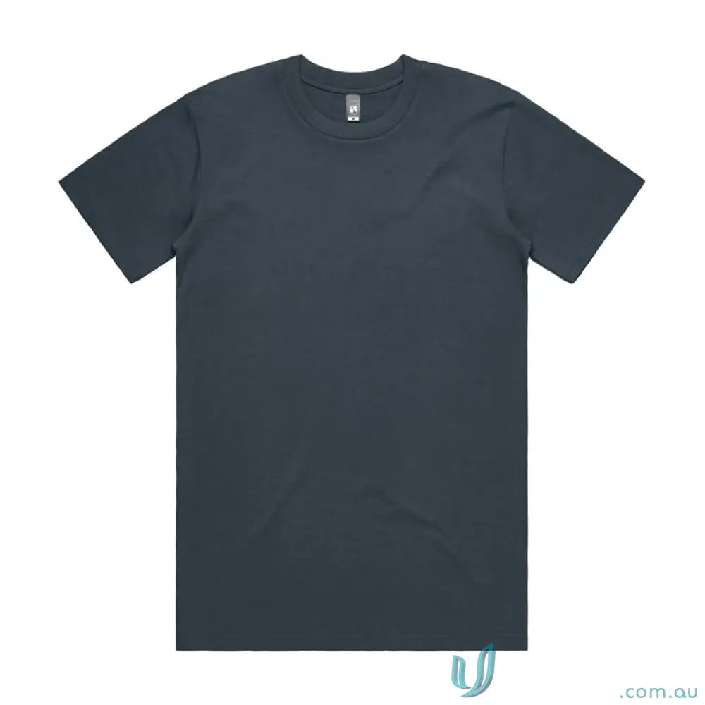 Dark gray AS Classic Tee made from comfy combed cotton with relaxed fit style