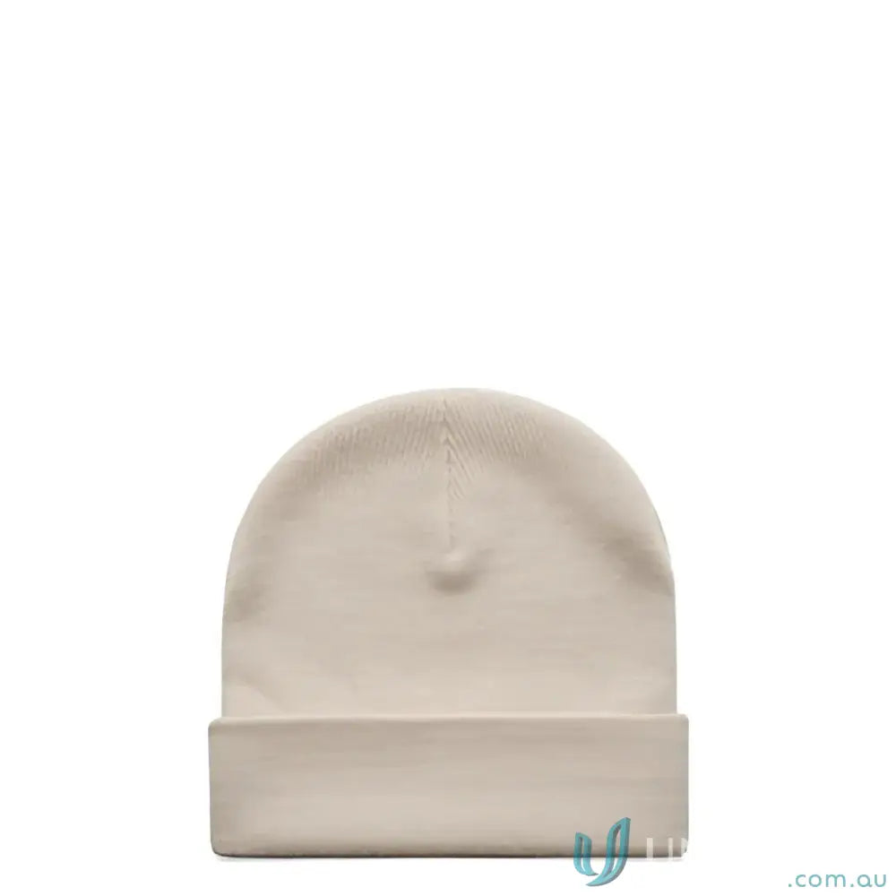 Beige cuff beanie from AS Colour Cuff Beanie 1107 relax fit colour cuff collection