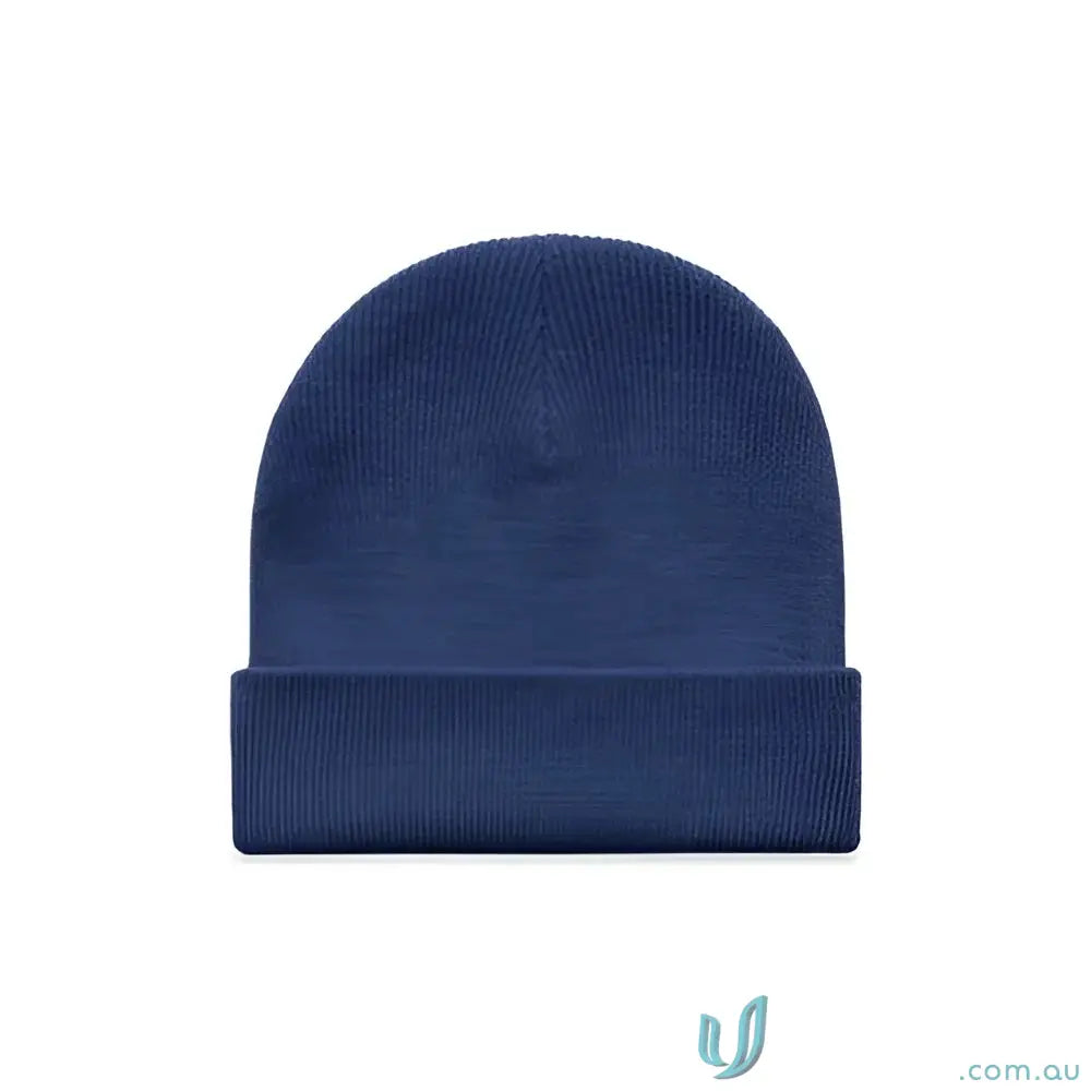 Navy blue cuff beanie from AS Colour Cuff Beanie 1107 Relaxed Fit Acrylic Knit Hat