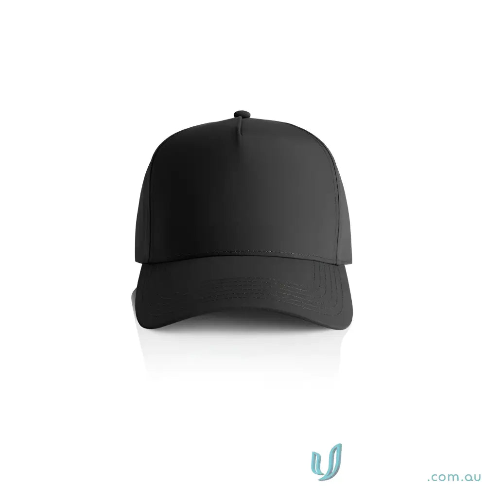Black Frame Nylon Cap with curved peak from AS Colour Frame Nylon Cap line