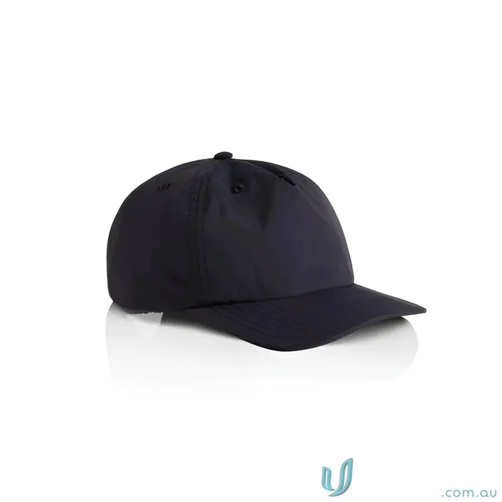 Dark blue recycled nylon Kids Surf Cap with soft foam peak and quick dry feature