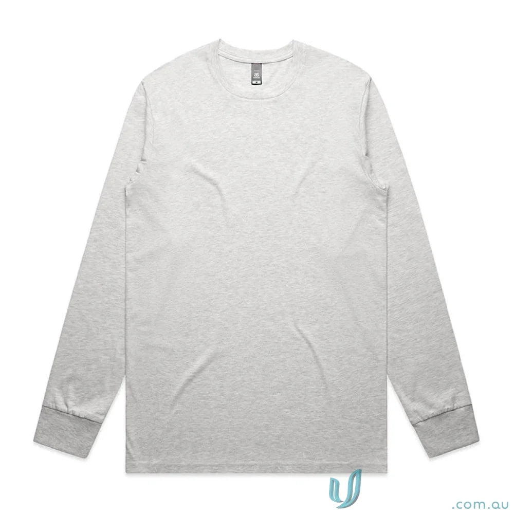 Gray long-sleeved workwear shirt from AS Staple LS Tee, perfect for uniforms