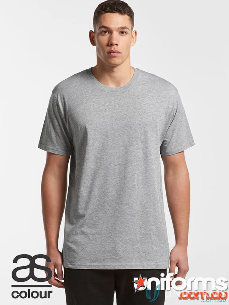 Gray short-sleeved T-shirt from AS Staple Tee, perfect for work uniforms or casual workwear