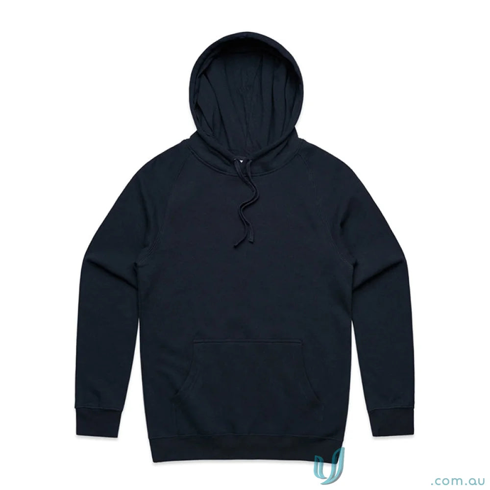 Navy blue AS Supply Hoodie with polyester anti-pill fleece and comfy regular fit