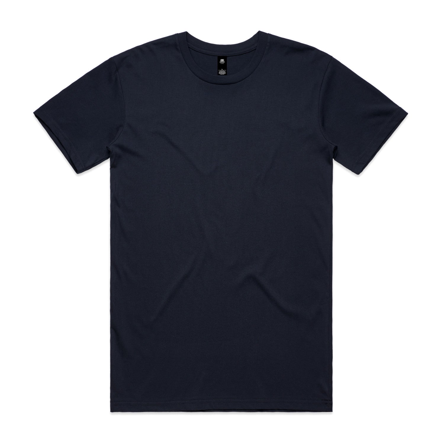 Planett staple tee Atlan DTF mens plain black cotton crew neck t-shirt