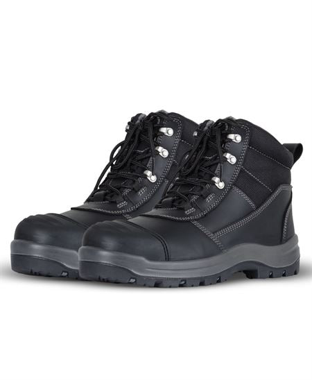 JB's Atrax Heavy-Duty Zip Safety Boot: Composite Toe, Anti-Static, Oil Resistant