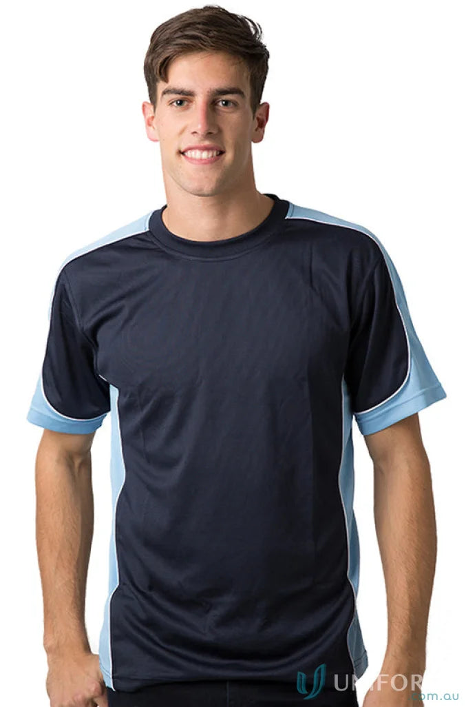 Auburn Adults Tee with Two-tone Athletic T-shirt featuring cooldry moisture technology