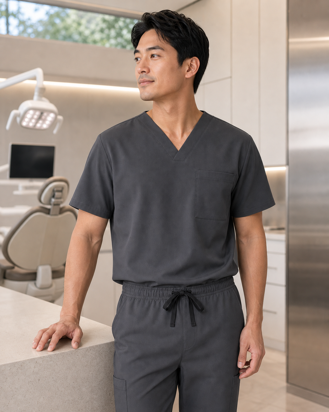 Avery V-Neck Scrub Top