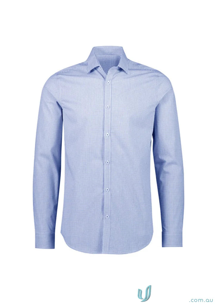 Light blue Long Sleeve Shirt from Beaumaris Tailored collection Bristol all about that perfect blend