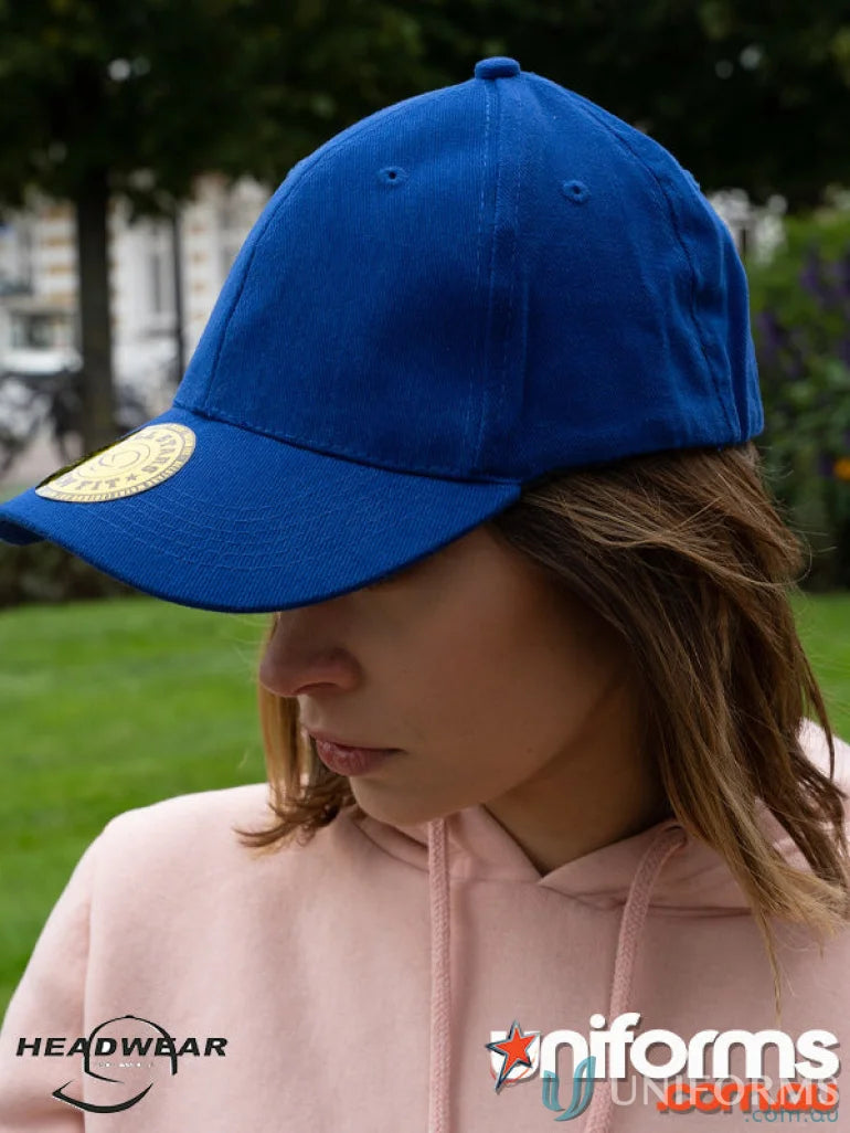 Blue BHC FlexFit Cap for dream fit, uniforms, and workwear style