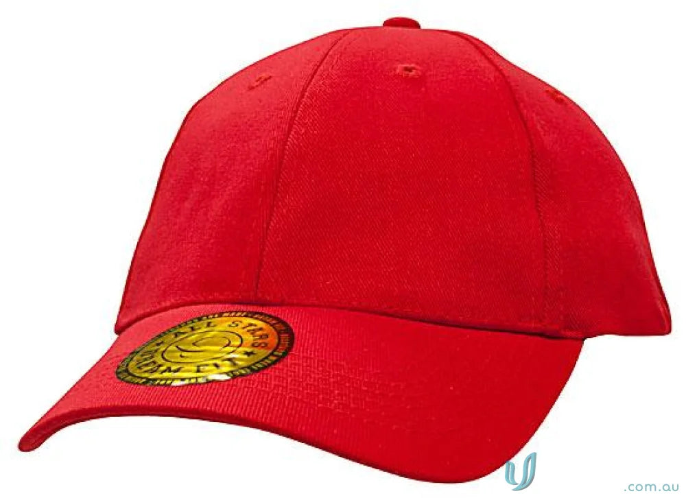 Red BHC FlexFit Cap for dream fit, uniforms, and workwear perfection