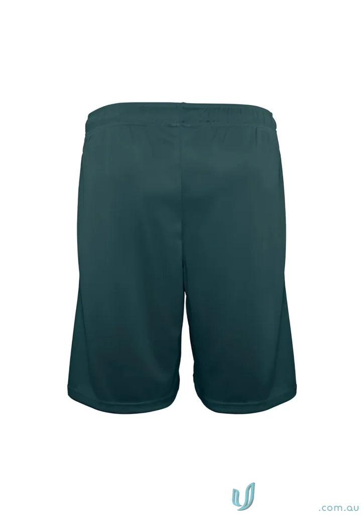Dark green Biz Collection men’s Biz Cool™ short perfect to stay cool during workouts