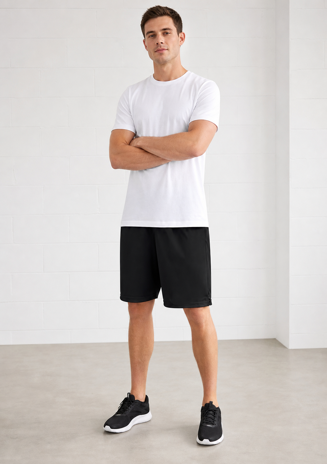 ST2020 BIZ COOL Men's Shorts in Black for sports teams and active uniforms