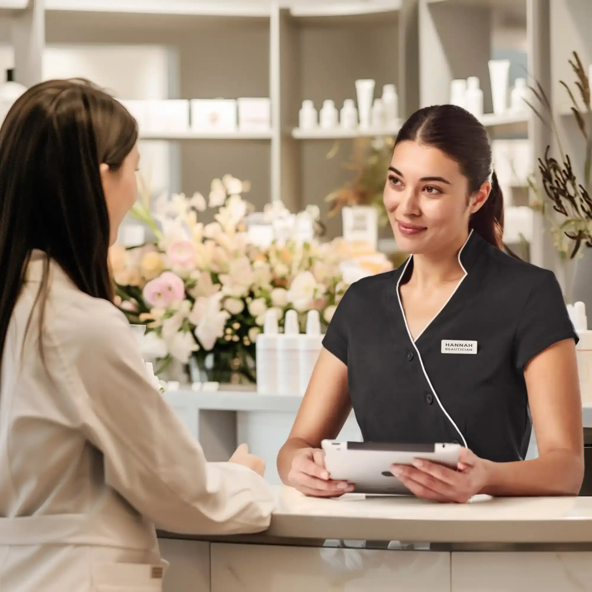 Black uniform tunic.