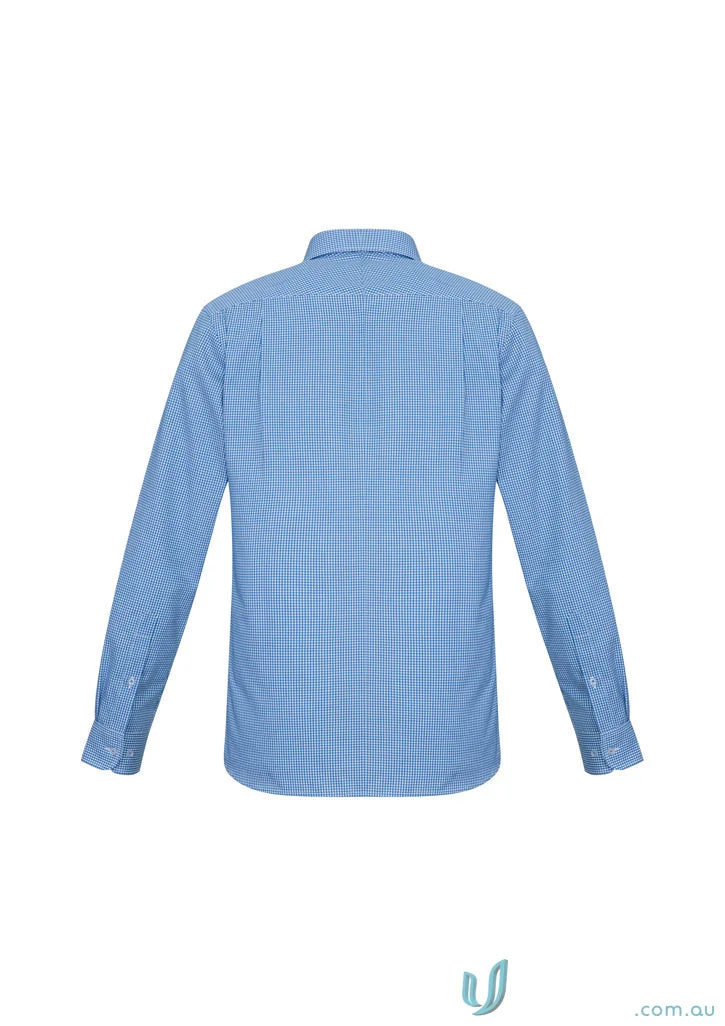 Light blue Ellison long sleeve shirt from Boronia LS Shirt, perfect men’s business look