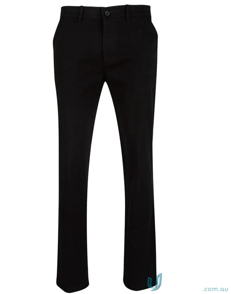Black slim-fit trousers from Boston Chino Pants collection, perfect for Spirit Boston M9380 Men’s Boston style