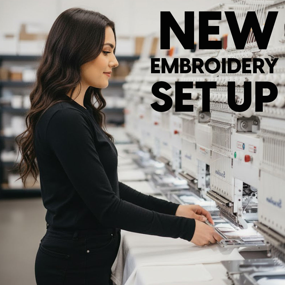 BRD: NEW Embroidery Set Up