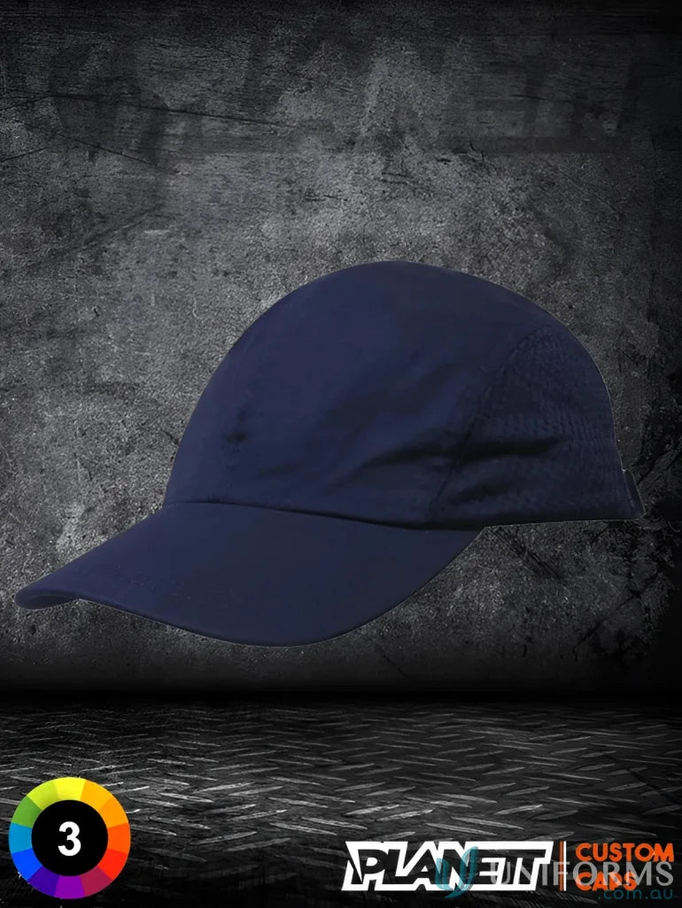 Navy blue baseball cap for uniforms and workwear, perfect for casual FAQ link style