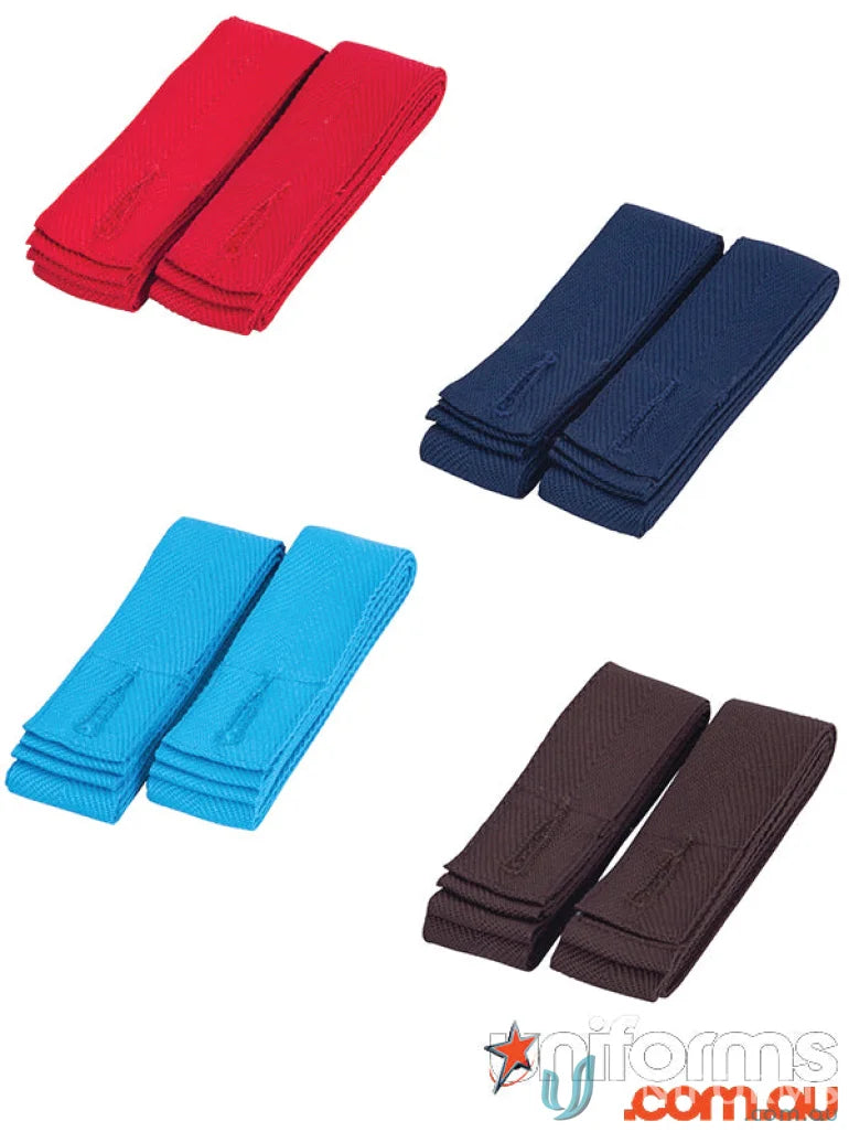 Colorful elastic suspender straps for Changeable Apron Straps and Spirit Changeable Apron