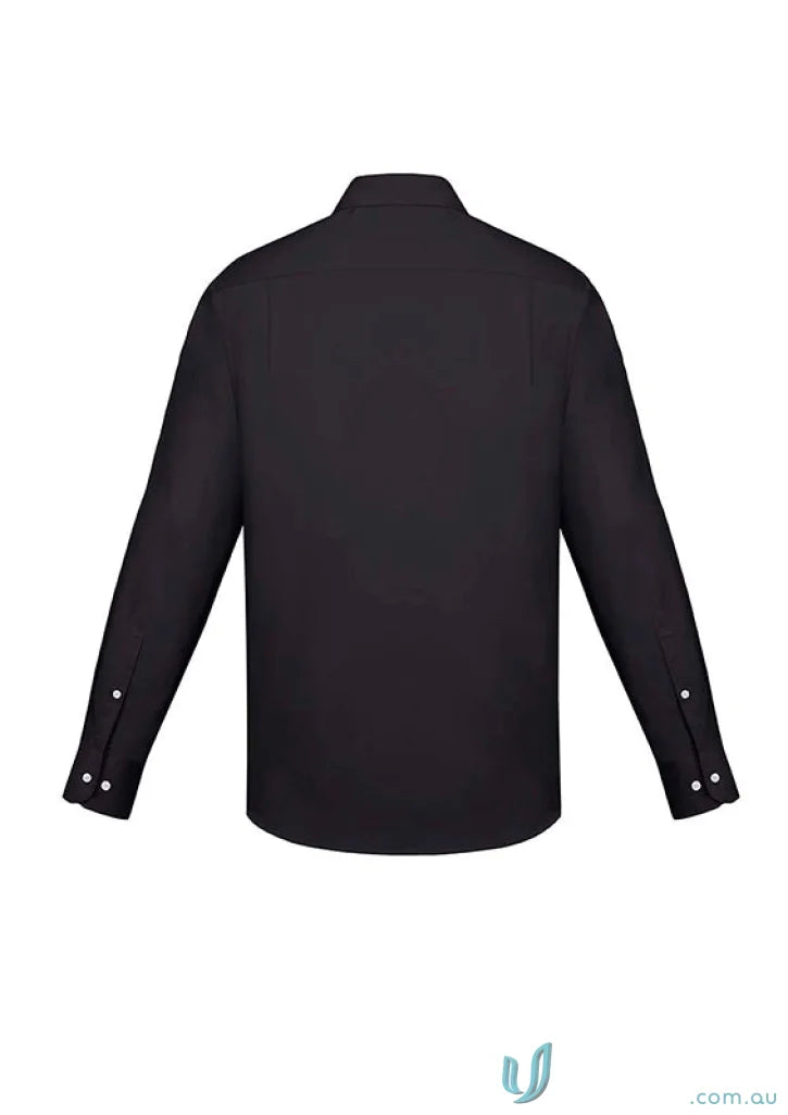 Charlie Classic Fit LS Shirt in black with RS968ML mechanical stretch, perfect versatile shirt combine