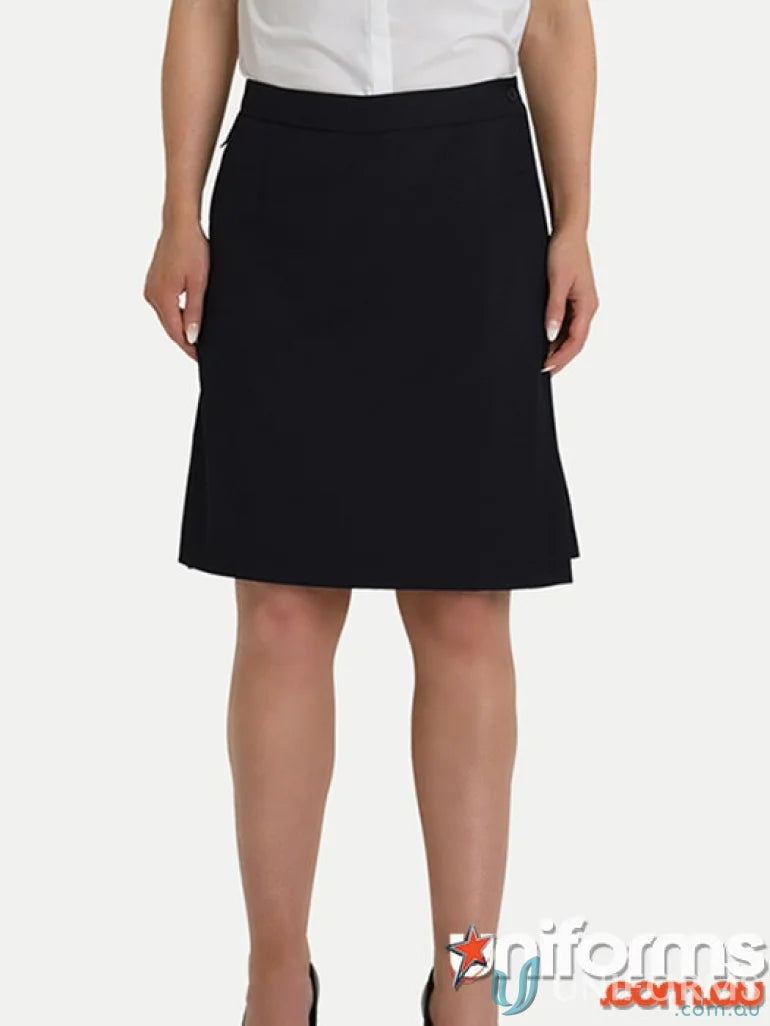 Black knee-length workwear skort from Charlotte Workwear Skort in fabulous city collection